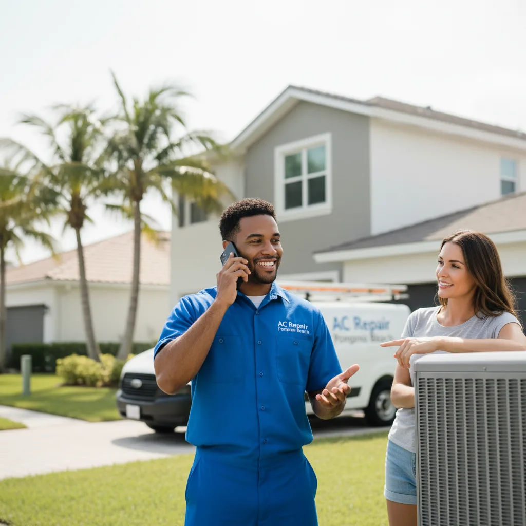 AC Repair Pompano Beach customer support in Pierpont